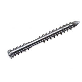 VIS TERRASSE SPAX D INOX A4 BOIS DUR SPECIALE BORD DE MER 5,5X60 MM 100 vis