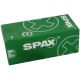 SPAX CUT inox A2 4.5 x 50 mm 200 vis pour bois résineux simple filet 