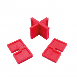 Lot de 10 espaceurs pour lame de terrasse RINNO - Ecartement 4,5,6,7 mm