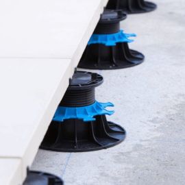 Piede d'appoggio per terrazza Jouplast, regolabile 80-140 mm Piastrelle
