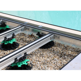 Équerre d'assemblage horizontale PROFILDECK - Sachet de 20 pièces