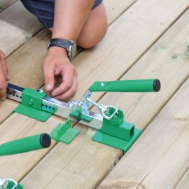 Kaiman pro Brettrichter und 4 Stück SPAX Fugenlehren