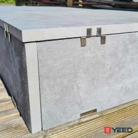 Fermeture latérale pour terrasse dalle sur plot - ClipSystem - YEED (ex Rinno)