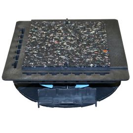 Carré d'isolation aggripant 160x140x3mm - Jouplast