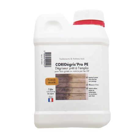 Entgrauer für Terrassen-Holzdielen CORIDEGRIS'PRO 1L - CORILPRO
