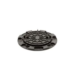 Kit terrasse Carrelage - Aspect Gris/Noir 60x60 cm - Jouplast