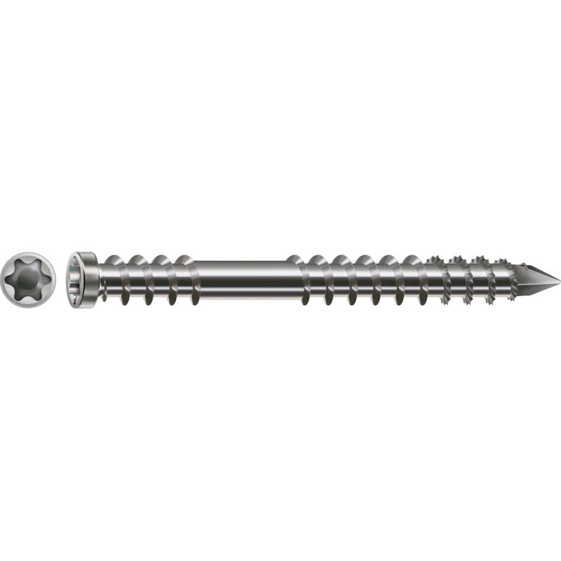 Vis terrasse 6.0 x 70 - Inox A4 - 100 PC