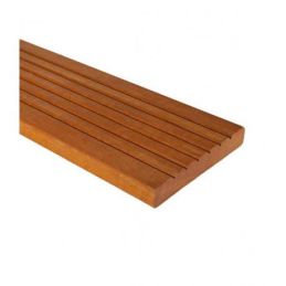 Lame Massaranduba rouge striée KD - 21 x 145 mm