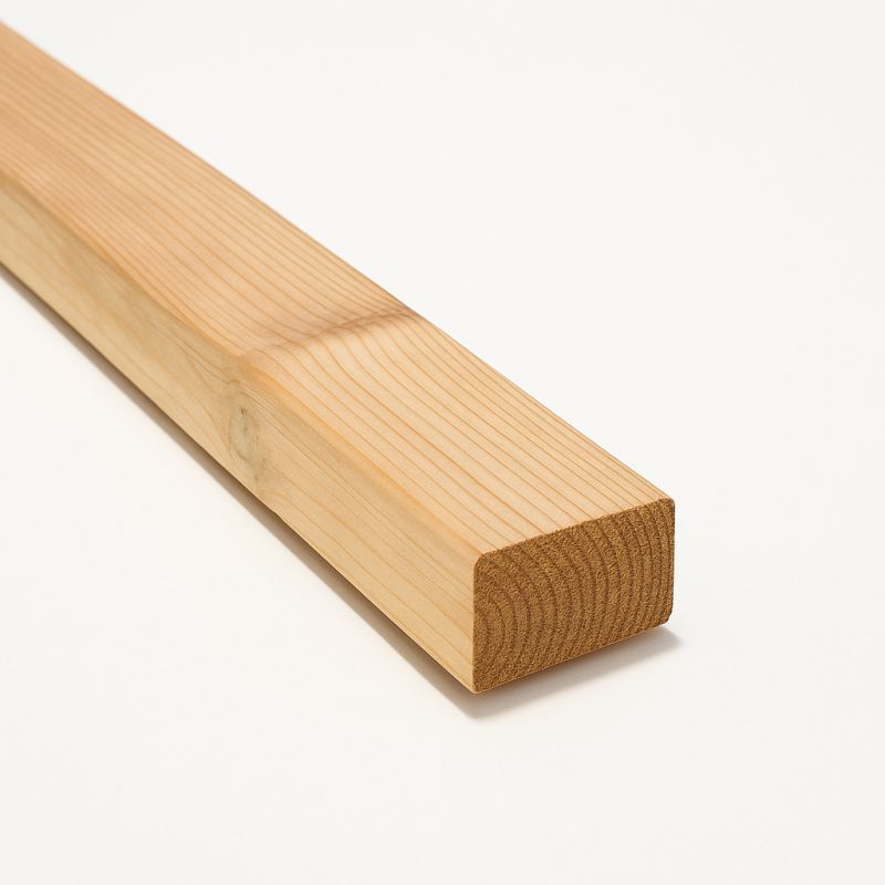 Lambourde pin rouge du nord lisse 45x70