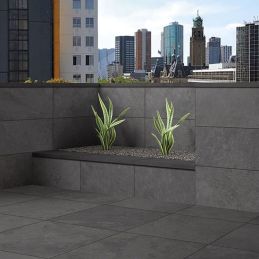 Échantillon dalles - Terra Cérame - Gris clair/Gris anthracite