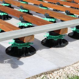 Piede per terrazza 80/140 mm Jouplast Listello