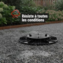 Piede d'appoggio per terrazza a piastrelle, regolabile 20/30 mm - ESSENTIEL - Jouplast