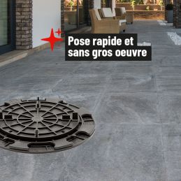 Adjustable pedestal 8-20 mm for slabs, tiles or ceramics - Jouplast