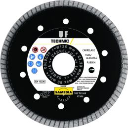 Disque diamant - Technic UF 125mm - SAMEDIA
