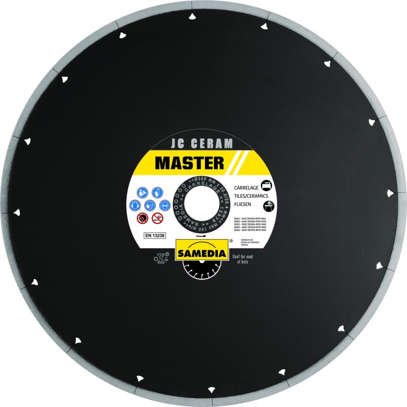 Disque diamant - Master JC Ceram 125mm - SAMEDIA