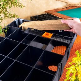 Kit contenente 3 listelli in legno per gradino Modulesca