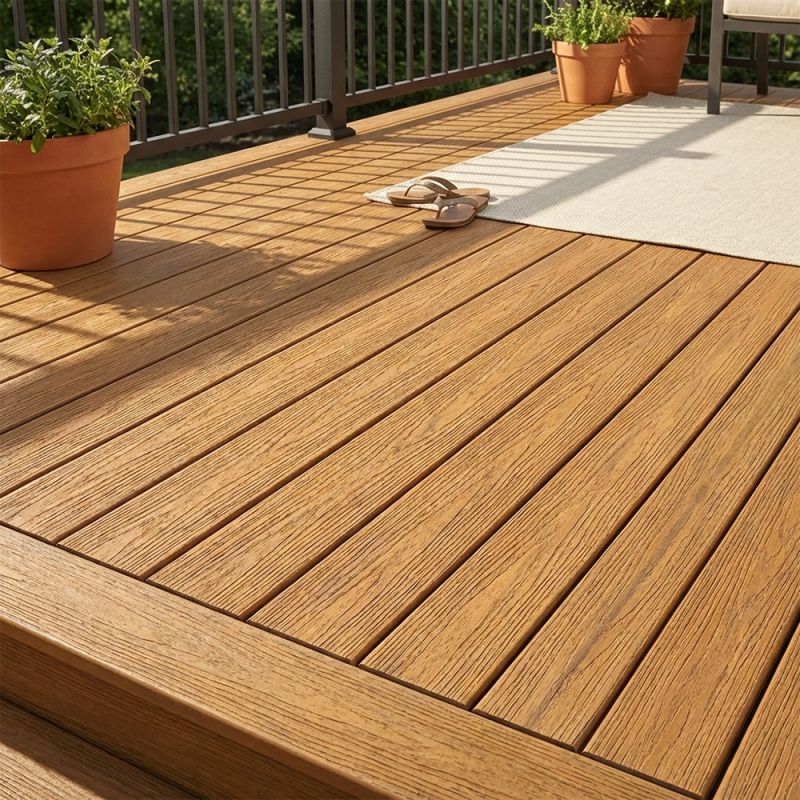 Lame terrasse composite "CEDAR" 23 x 138 x 4000 mm - Brooklyn Fiberdeck