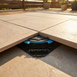 Plot terrasse dalle réglable H28/40 mm - Gamme CLEMAN - Jouplast