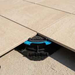 Base de montaje 28/40 mm para terraza de losas - CLEMAN - Jouplast