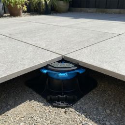 Adjustable paving terrace pedestal H55/80 mm - CLEMAN range - Jouplast