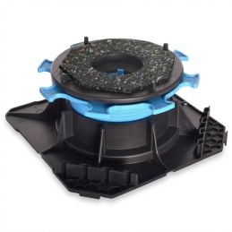 Adjustable paving terrace pedestal H55/80 mm - CLEMAN range - Jouplast