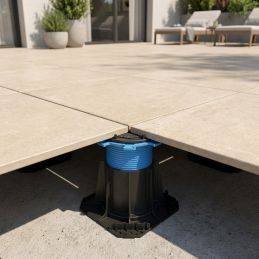 Base de montaje 130/230 mm para terraza de losas - CLEMAN - Jouplast