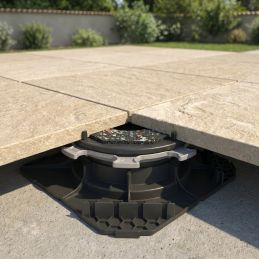 Base de montaje autonivelante 40/55 mm para terraza de losas - CLEMAN - Jouplast