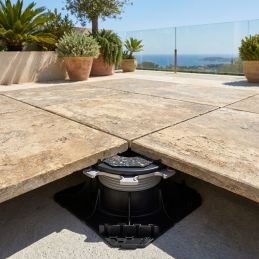 Self-leveling pedestal for paving terrace H55/80 mm - CLEMAN range - Jouplast