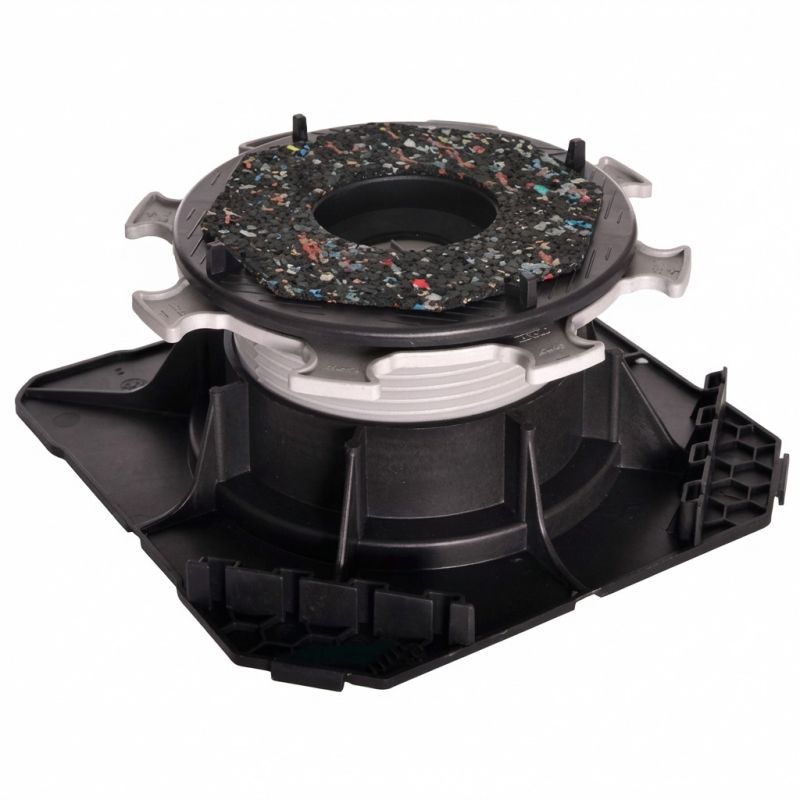 Self-leveling pedestal for paving terrace H55/80 mm - CLEMAN range - Jouplast