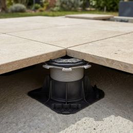 Plot autonivelant terrasse dalle H80/130 mm - Gamme CLEMAN - Jouplast