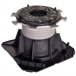 Self-leveling pedestal for paving terrace H80/130 mm - CLEMAN range - Jouplast