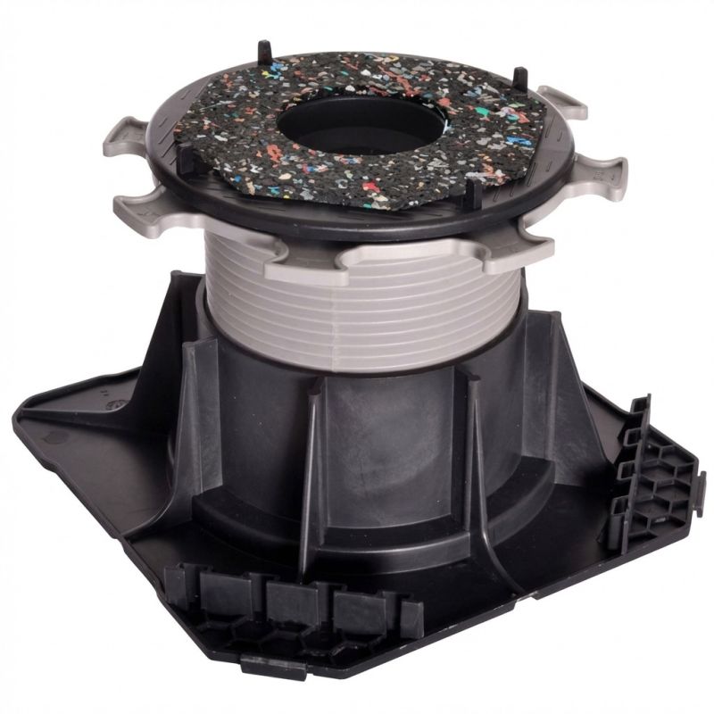 Base de montaje autonivelante 80/130 mm para terraza de losas - CLEMAN - Jouplast