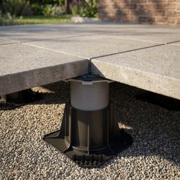 Base de montaje autonivelante 130/230 mm para terraza de losas - CLEMAN - Jouplast