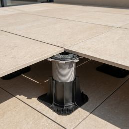 Self-leveling pedestal for paving terrace H130/230 mm - CLEMAN range - Jouplast