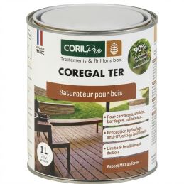 Saturateur Incolore Coregal 1L - Terrasse en bois