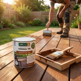Saturateur Incolore Coregal 1L - Terrasse en bois