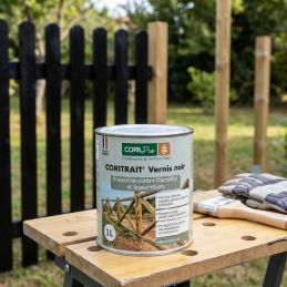 Bitumineux - Vernis noir Coritrait' 1L