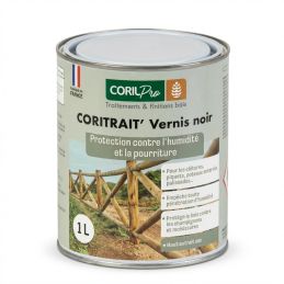 Bitumineux - Vernis noir Coritrait' 1L