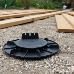 Höhenverstellbares Stelzlager für Holzterrassen 20/30 mm - ESSENTIEL-Reihe - Jouplast