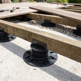 Wooden terrace pedestal adjustable from 20 to 30 mm - B20 - Vérindal
