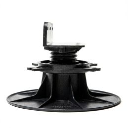 Piede d'appoggio 75/115 mm per terrazza in legno o composito - B70 - Vérindal