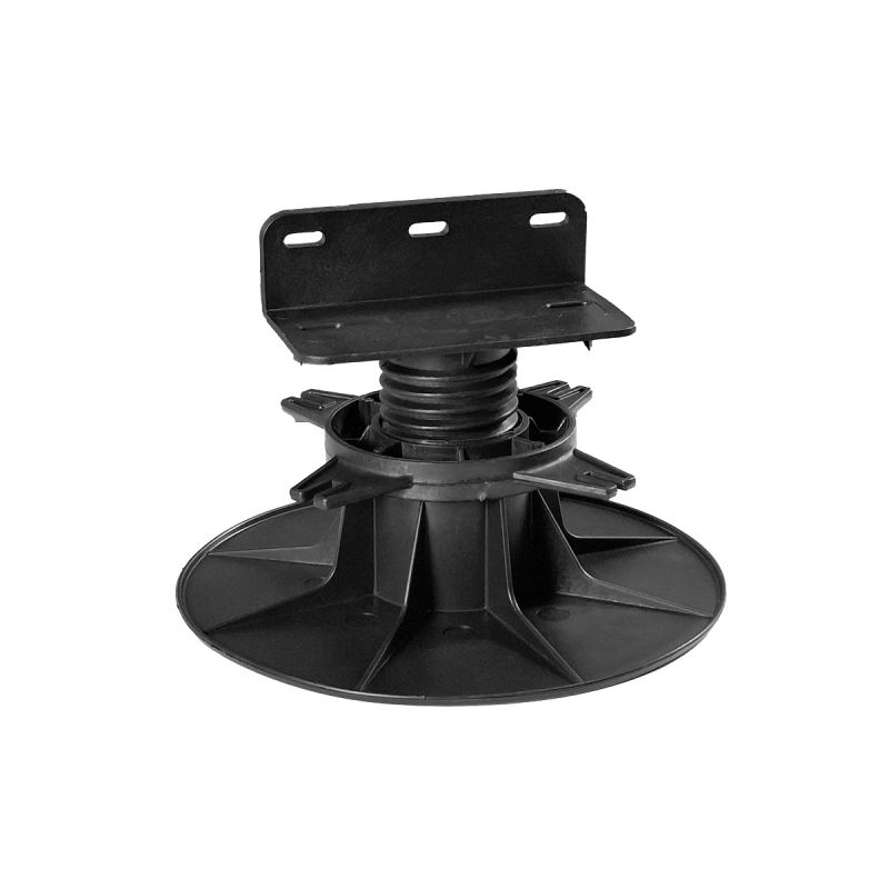 Piede d'appoggio 75/115 mm per terrazza in legno o composito - B70 - Vérindal