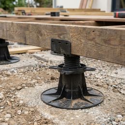 Wooden terrace pedestal adjustable from 105 to 170 mm - B100 - Vérindal