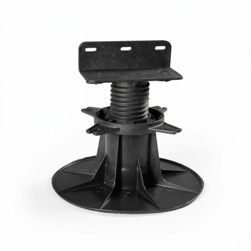 Piede d'appoggio regolabile da 105 a 170 mm per terrazza in legno o composito - B100 - Vérindal