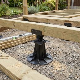 Plot terrasse bois réglable de 160 à 230 mm - B150 - Vérindal