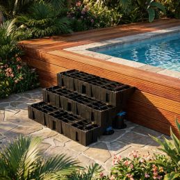 marche escalier modulesca bois ou dalle 20 cm