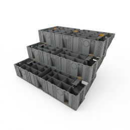 Modulo per scala esterna da 100 cm - MODULESCA - Jouplast