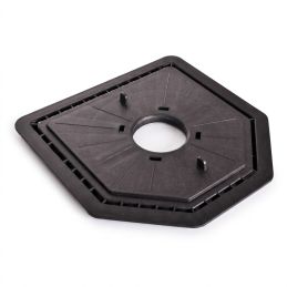 Placa para losas de 218 x 218 mm para la gama CLEMAN de Jouplast