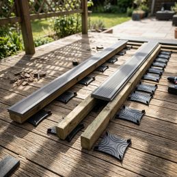 Cale 8 mm pour plot terrasse - Vérindal