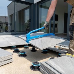 Porte dalle réglable de 30 à 70 cm pour carrelage - Jouplast